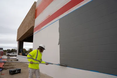 Travaux de peinture commerciale dans un immeuble d'Ottawa
