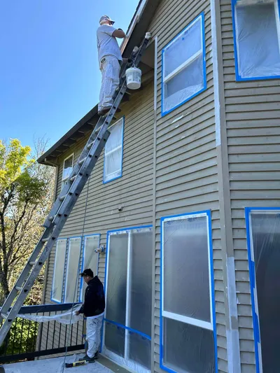 Peinture extérieure par Painting & Drywall Experts Ottawa