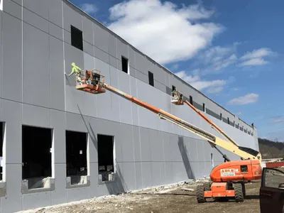 Projet de peinture commerciale à Ottawa