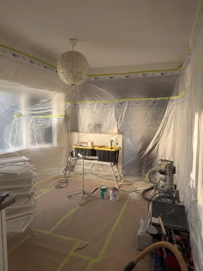 Projet de peinture et de gypse réalisé à Ottawa