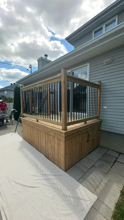 Projet extérieur terminé à Ottawa